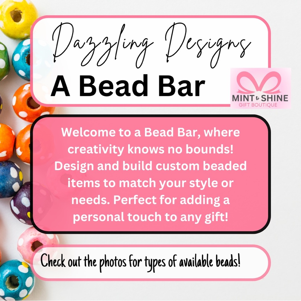 🎀 Bead Bar - 1:1 / Live Shows 🎀 Comment Below to get started 🎀
